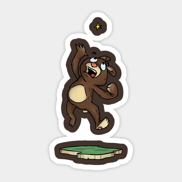 Bearly Sticker by zamp